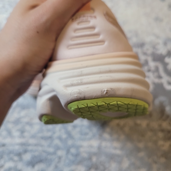 HOKA Women's Cream Running Shoes - Picture 7 of 9